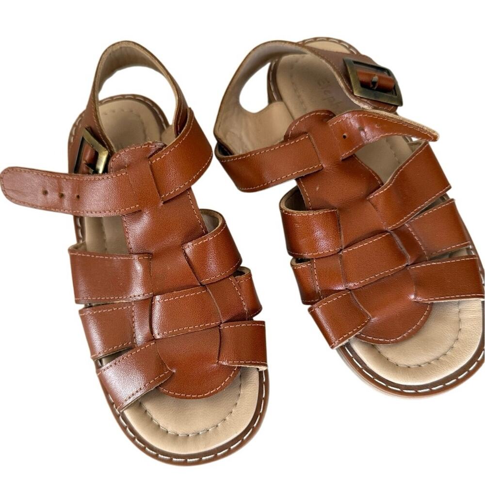 Elephantito brown sandals size US 11.5 EU 28